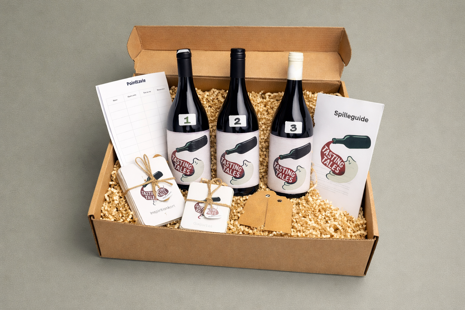 Tasting Tales - Rødvinskassen